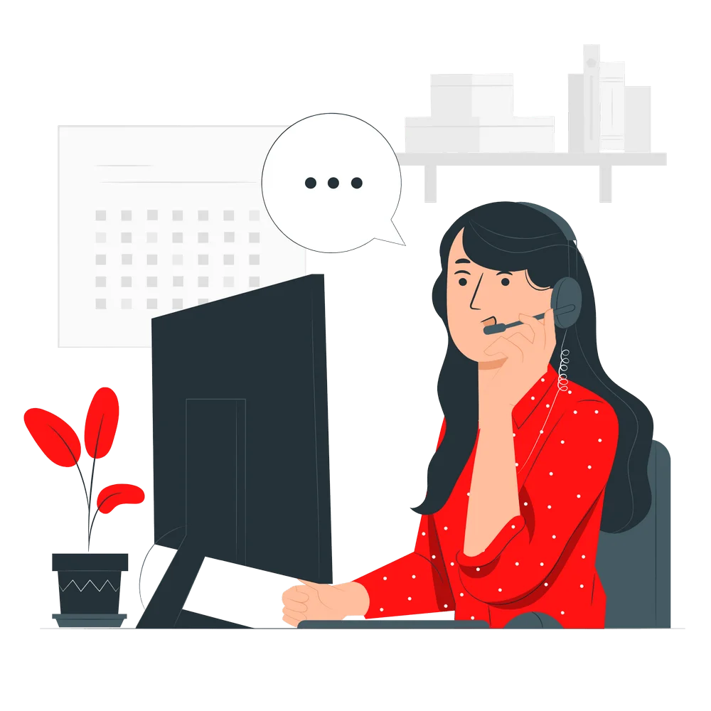 Оператор отвечает на вопросы